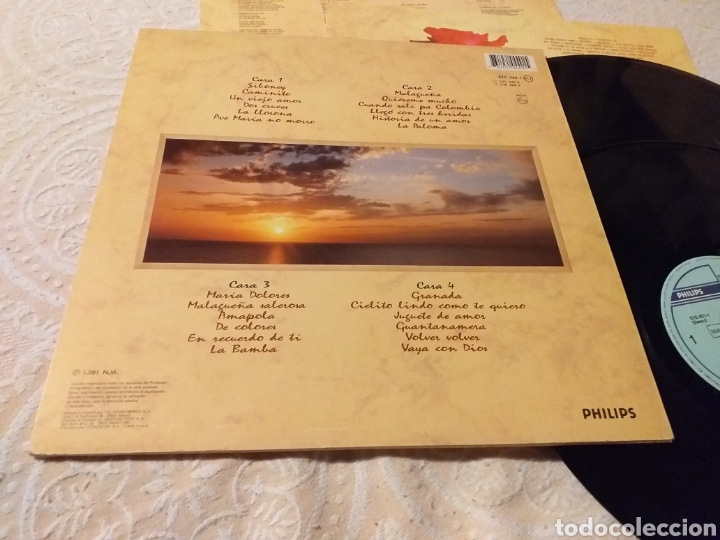 Discos de vinilo: NANA MOUSKOURI NUESTRAS CANCIONES - Foto 2