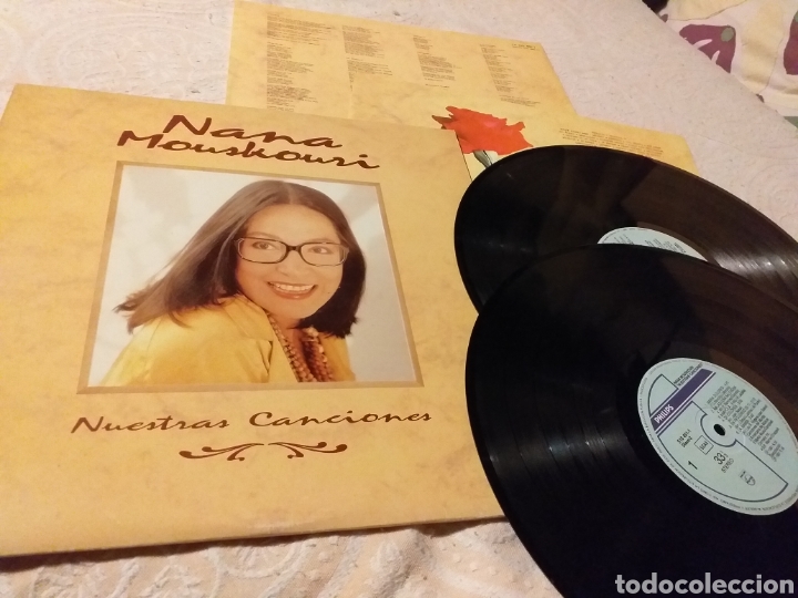 Discos de vinilo: NANA MOUSKOURI NUESTRAS CANCIONES - Foto 1