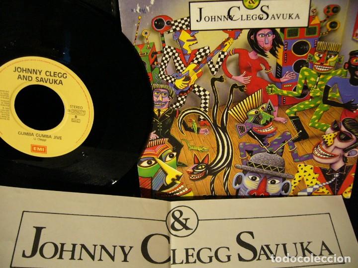 Discos de vinilo: JOHNNY CLEGG & SAVUKA SINGLE PROMO Cruel, Crazy, Beautiful World - Foto 1 - 191303051