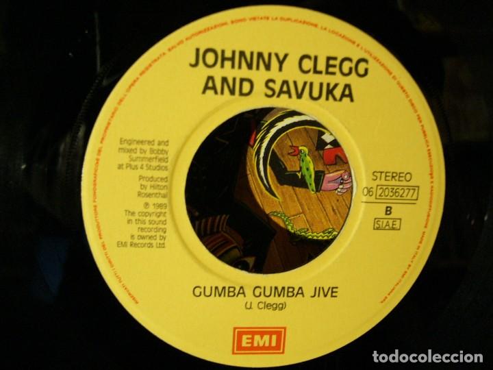Discos de vinilo: JOHNNY CLEGG & SAVUKA SINGLE PROMO Cruel, Crazy, Beautiful World - Foto 5 - 191303051