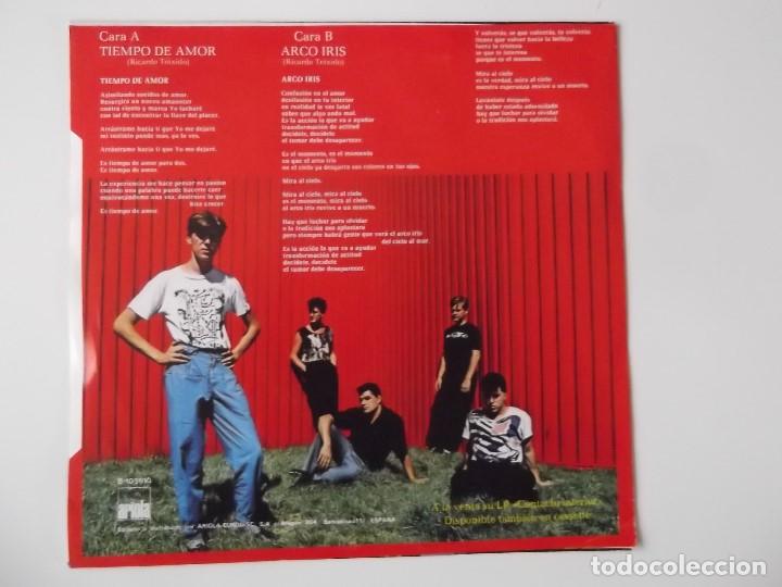 Discos de vinilo: DANZA INVISIBLE - TIEMPO DE AMOR / ARCO IRIS - Foto 2