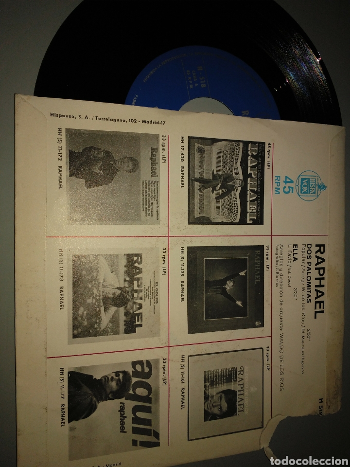 Discos de vinilo: Raphael - Foto 2