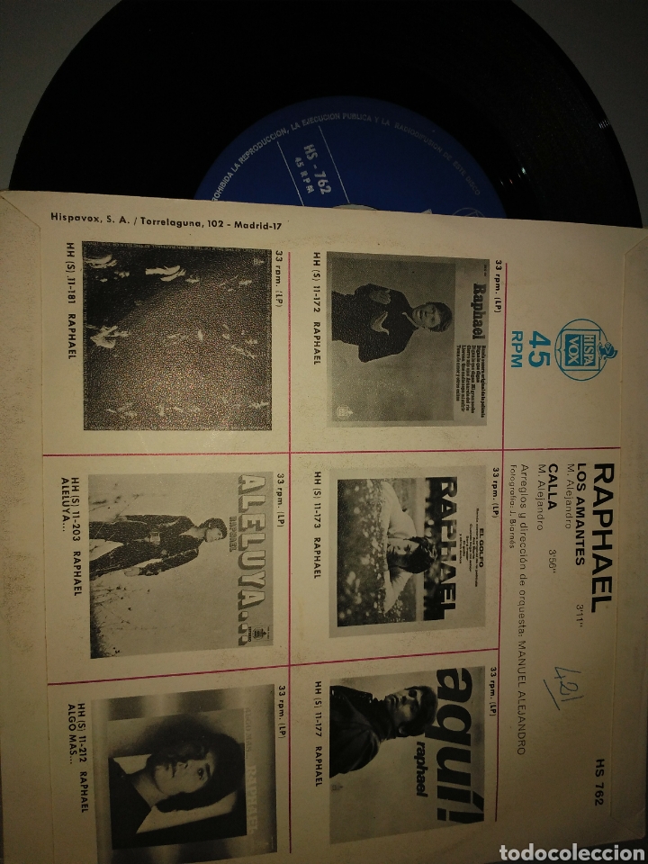Discos de vinilo: Raphael - Foto 2