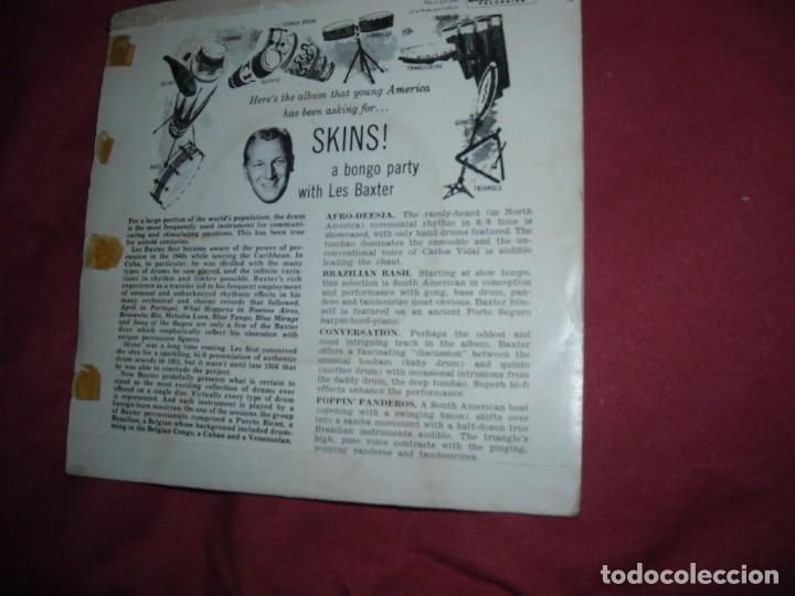 Discos de vinilo: Les Baxter . Skins! (Part 1) EP Capitol EAP 1-774 US - Foto 2