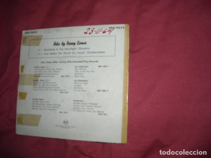 Discos de vinilo: Perry Como ?&ndash; Hits By Perry Como EP EPA-9623, RCA Germany - Foto 2