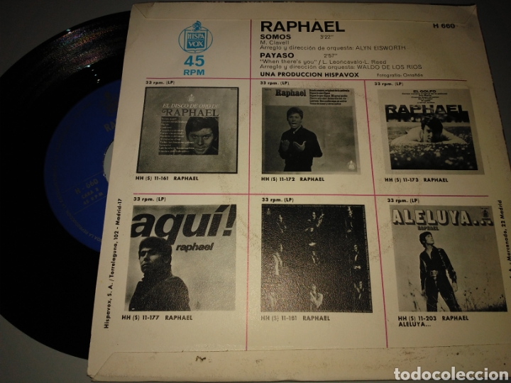 Discos de vinilo: Raphael - Foto 2