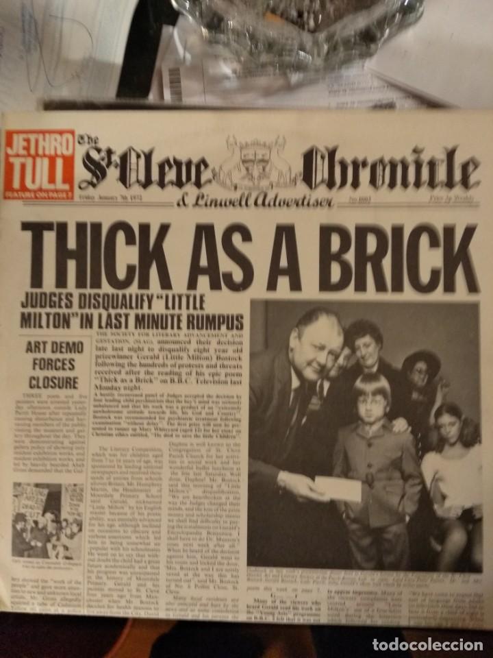 Discos de vinilo: Jethro Tull - Thick as a brick - Foto 1