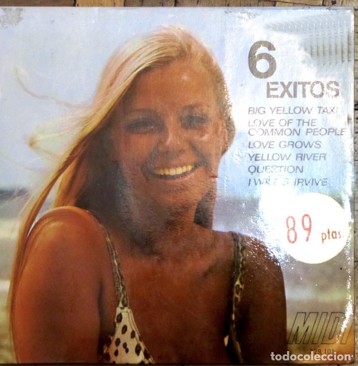 Discos de vinilo: 6 &Eacute;xitos. Midi, 229.101. 1970. Funda VG++. Disco VG++. - Foto 1