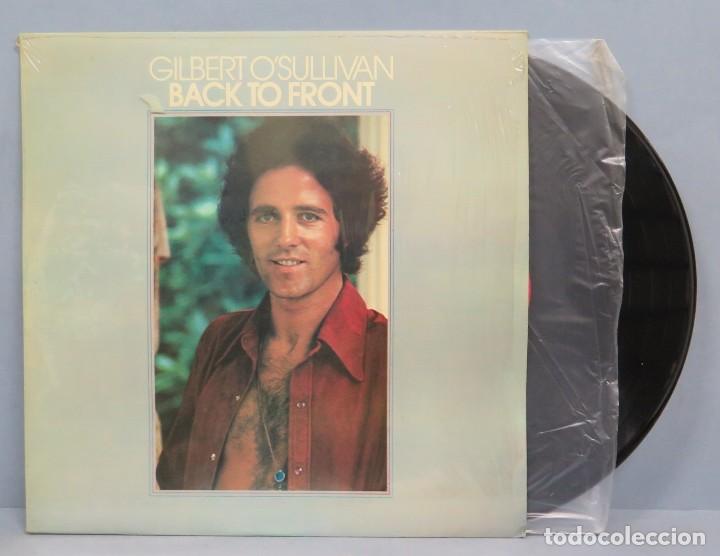Discos de vinilo: LP. GILBERT O&acute;SULLIVAN. BACK FRONT - Foto 1