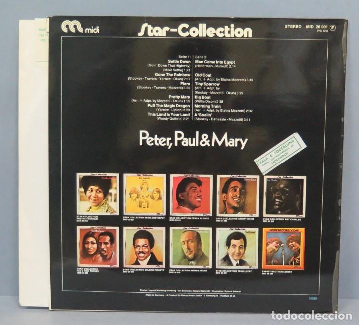 Discos de vinilo: LP. PETER PAUL MARY. STAR COLLECTION. GERMANY - Foto 2
