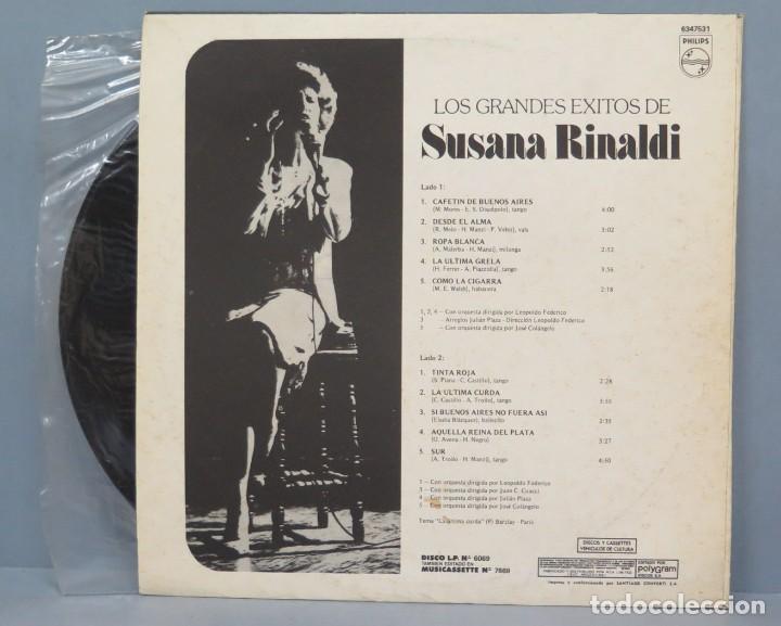 Discos de vinilo: LP. LOS GRANDES EXITOS DE SUSANA RINALDI - Foto 2