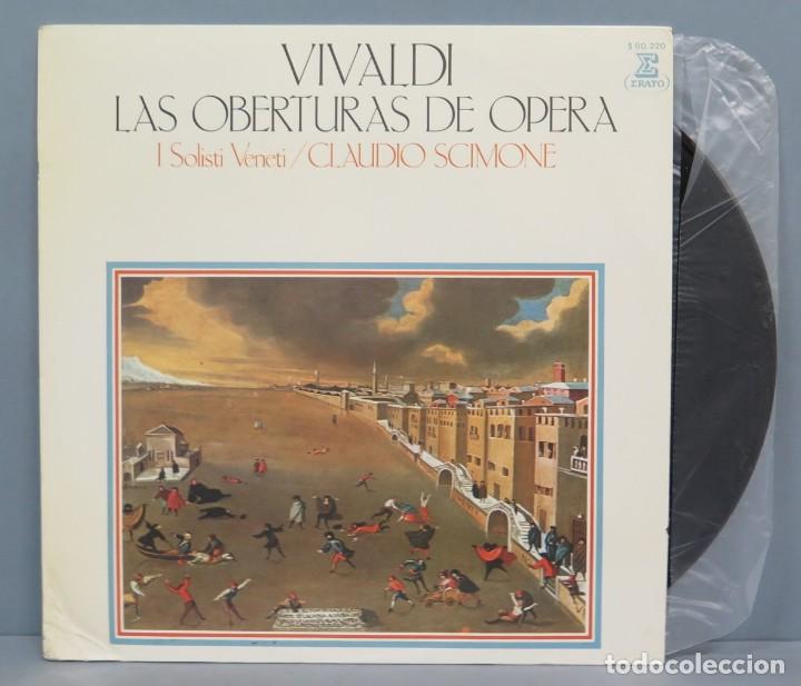 Discos de vinilo: LP. VIVALDI. LAS OBERTURAS DE OPERA - Foto 1