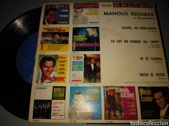 Discos de vinilo: Manolo Escobar - Foto 2