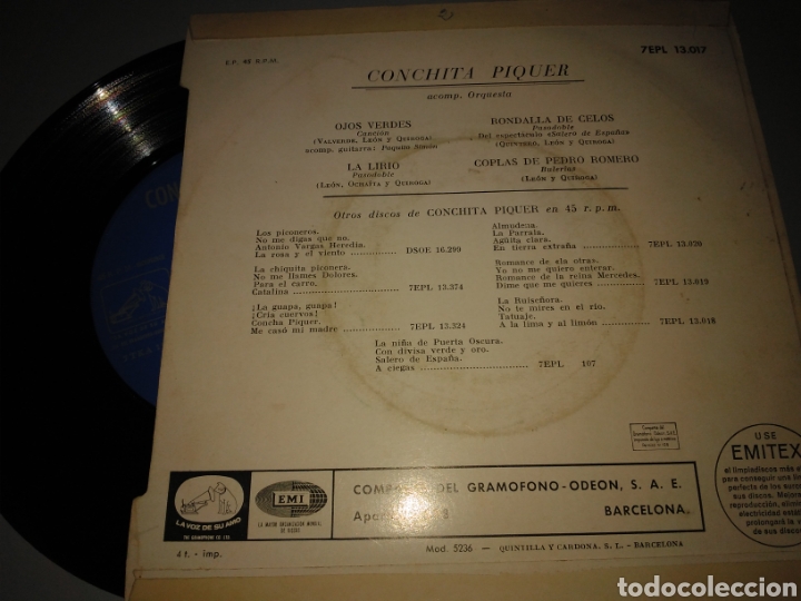 Discos de vinilo: Conchita Piquer - Foto 2