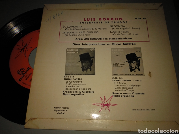 Discos de vinilo: Luis bordon - Foto 2