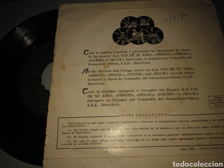 Discos de vinilo: Juanito segarra - Foto 2