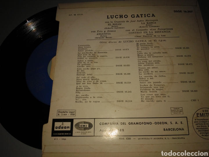 Discos de vinilo: Lucho gatica - Foto 2