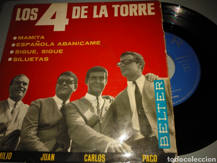 Discos de vinilo: Los 4 de la torre - Foto 1
