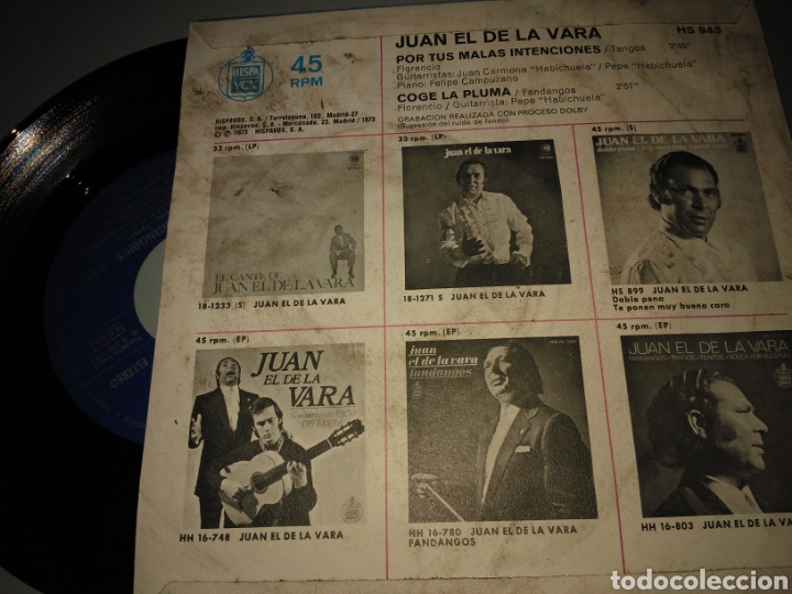 Discos de vinilo: Juan el de la vara - Foto 2