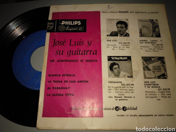 Discos de vinilo: Jos&eacute; Luis y su guitarra - Foto 2