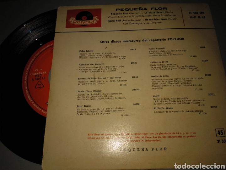 Discos de vinilo: Peque&ntilde;a flor - Foto 2