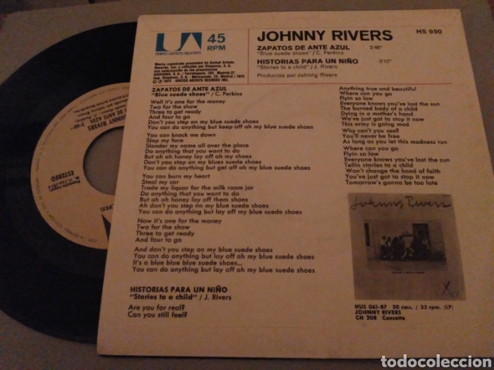 Discos de vinilo: Johnny Rivers - Foto 2