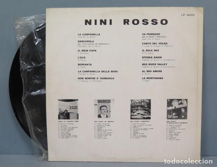 Discos de vinilo: LP. NINI ROSSO. PALOBAL - Foto 2