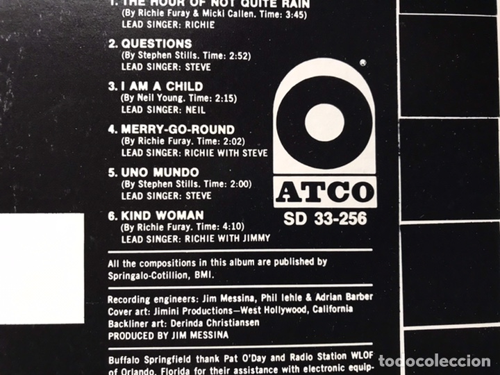 Discos de vinilo: Last time around. Buffalo Springfield - Foto 6
