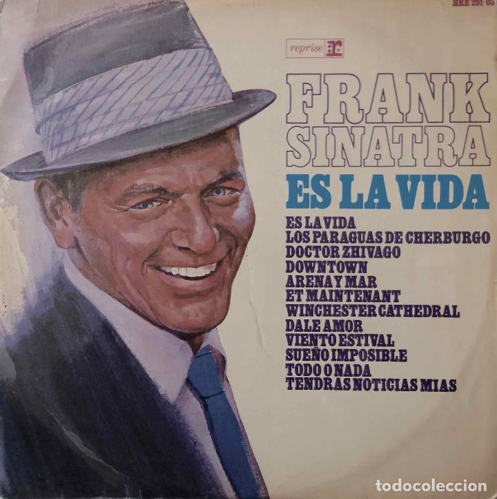 Discos de vinilo: FRANK SINATRA, ES LA VIDA. LP ORIGINAL ESPA&Ntilde;A - Foto 1