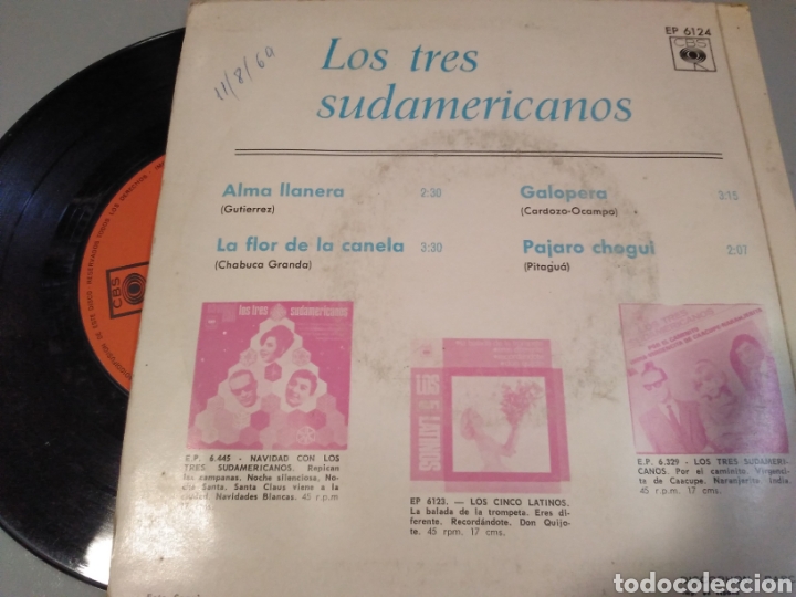 Discos de vinilo: Los tres sudamericanos - Foto 2