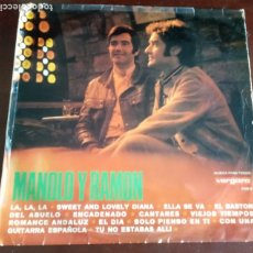 Discos de vinilo: MANOLO Y RAMON - CANTAN SUS PROPIAS CANCIONES - LP - 1968. Lote 191515972