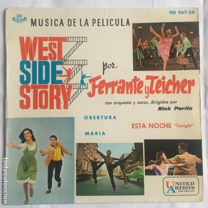 Discos de vinilo: Ferrante y Teicher - WEST SIDE STORY - Ep 1961 - Foto 1