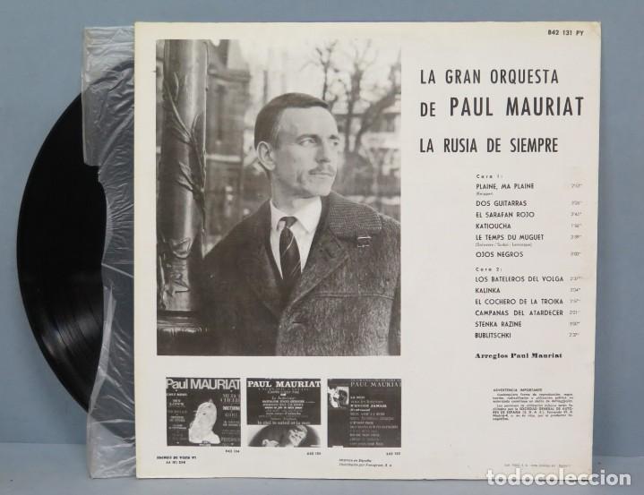Discos de vinilo: LP. LA GRAN ORQUESTA DE PAUL MAURIAT - Foto 2