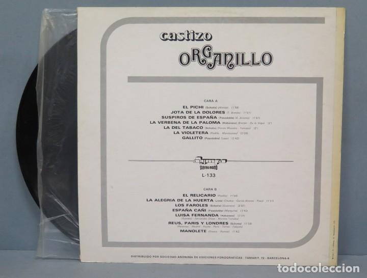 Discos de vinilo: LP. CASTIZO. ORGANILLO - Foto 2