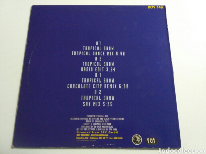 Discos de vinilo: II Pride - Tropical Snow - Foto 2