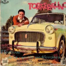 Discos de vinilo: TORREBRUNO - OLA, OLA, OLA + 3 - EP SPAIN 1959. Lote 191596387