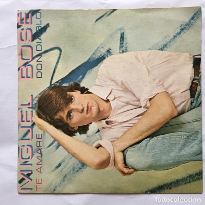 Discos de vinilo: LOTE 3 SINGLES MIGUEL BOSE, - Foto 6