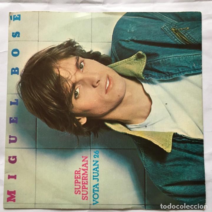 Discos de vinilo: LOTE 3 SINGLES MIGUEL BOSE, - Foto 8