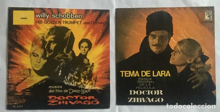 Discos de vinilo: DOCTOR ZHIVAGO 2 SINGLES - Foto 1