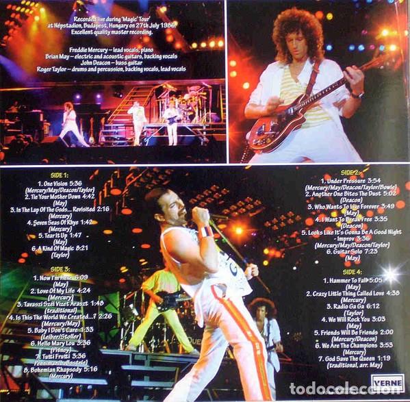Discos de vinilo: Queen &ndash; Live In Budapest 1986 -2 LP- - Foto 5