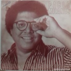 Discos de vinilo: PABLO MILANES - NELSON MANDELA, SUS DOS AMORES SG PROMO ED. ESPAÑOLA 1989 