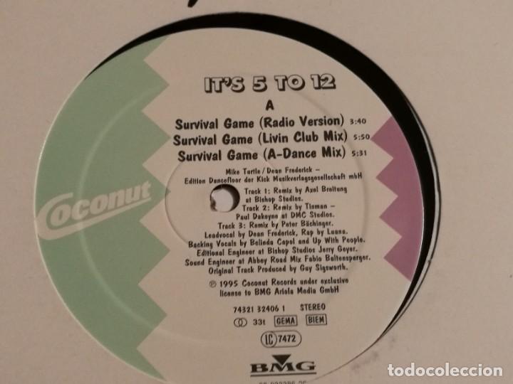Discos de vinilo: Its 5 To 12 - Survival Game - 1995 - Foto 1