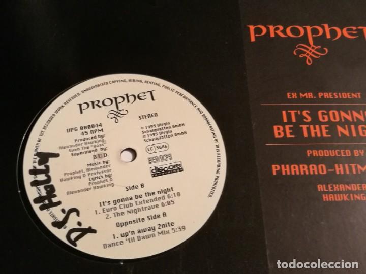 Discos de vinilo: Prophet - Its Gonna Be The Night - 1995 - Foto 1