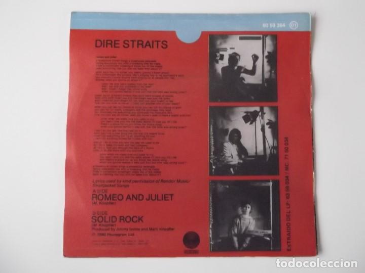 Discos de vinilo: DIRE STRAITS - ROMEO AND JULIET / SOLID ROCK - Foto 2