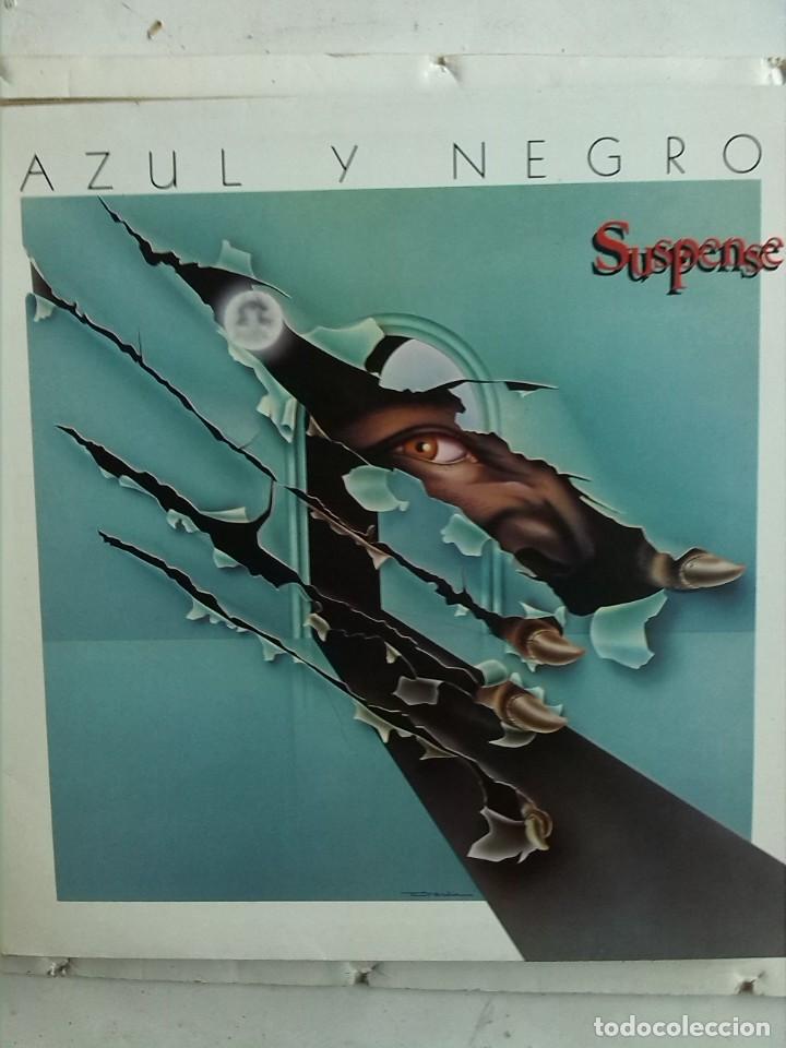 Discos de vinilo: AZUL Y NEGRO - SUSPENSE - Foto 1