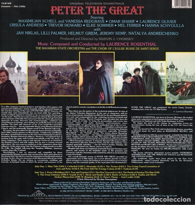 Discos de vinilo: PETER THE GREAT. BSO. LP. VINILO - Foto 2