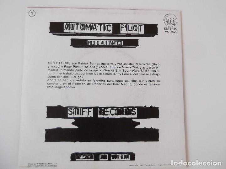 Discos de vinilo: DIRTY LOCKS - TAILIN YOU (SIGUIENDOTE) / AUTOMATIC PILOT - Foto 2