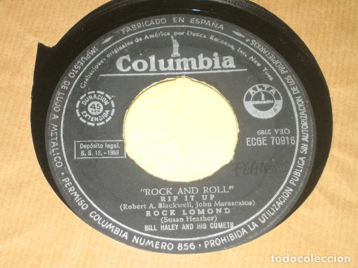 Discos de vinilo: BILL HALEY - ED. ESPA&Ntilde;OLA 59 - Foto 1