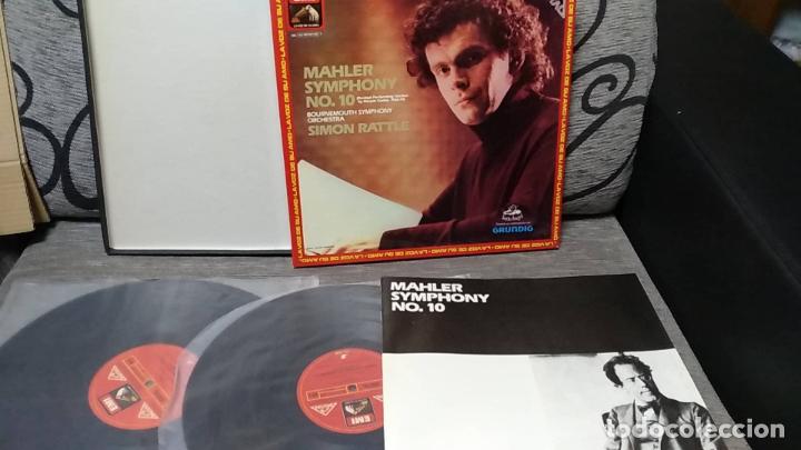 Discos de vinilo: mahler symphony n10 simon rattle - Foto 1