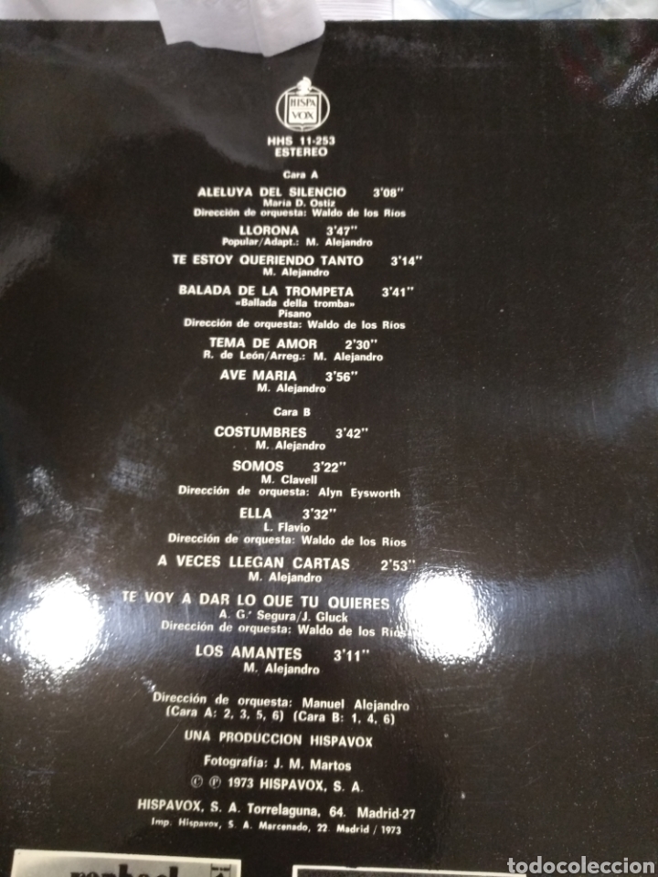 Discos de vinilo: CCHG - EL DISCO DE ORO DE RAPHAEL, VOLUMEN 1 / HISPAVOX - Foto 2